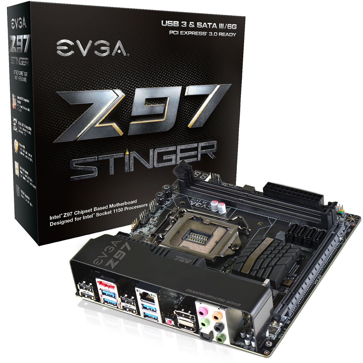 EVGA Z97 Stinger Core3D - Motherboard Specifications On MotherboardDB